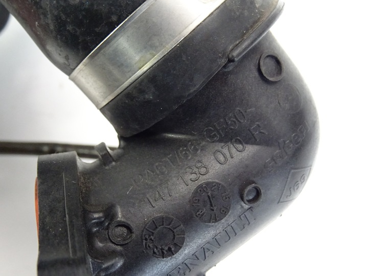 фото №9, Micra k14 1.5 dci шланг воздуха воздуховод egr зонд 165763328r 147138070r