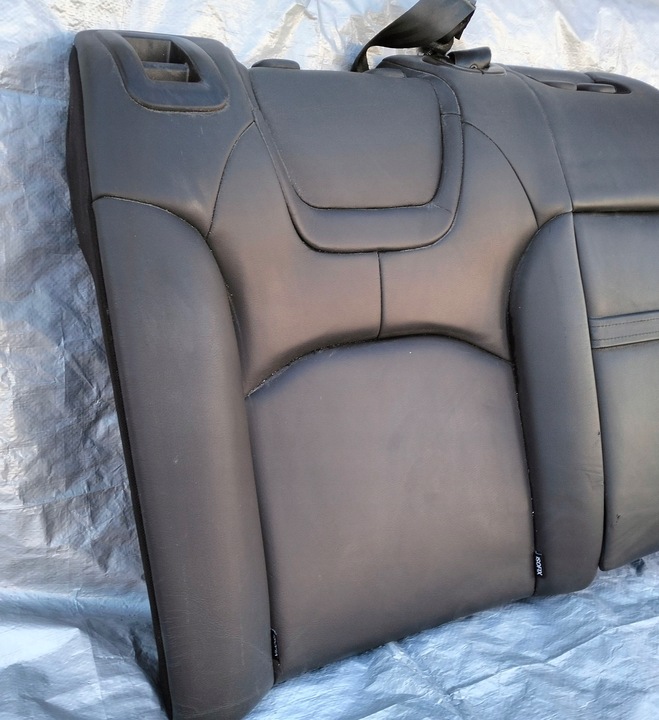 фото №6, Диван спинка задняя левая чёрная кожа pas citroen c5 iii x7 универсал