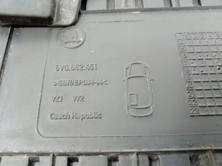 фото №6, Skoda fabia iii універсал килимки гумові 6v1862436