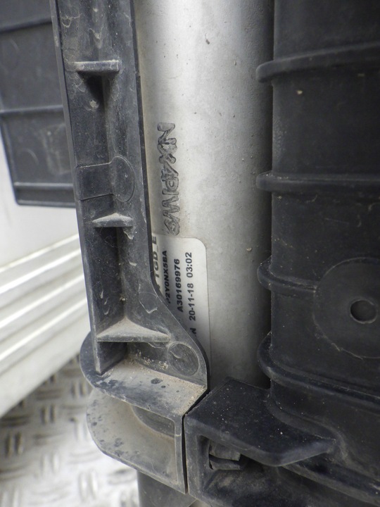 фото №7, Hyundai tucson iv 1.6 гібрид комплект радіатор