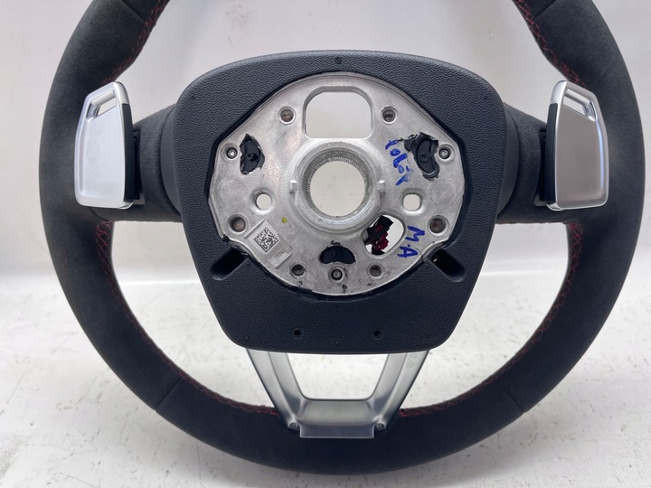 фото №11, Rs5 s5 rs4 8w руль алькантара с подогревом лепестки