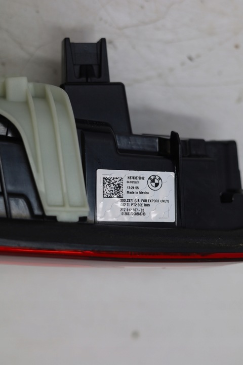 фото №11, Лампа лампы правая левая зад задняя bmw x4 g02 7433797 7433798 7409396 7409395