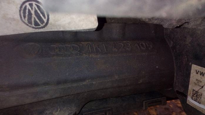 фото №7, Рейка seat altea 1,9 tdi 1k1423105