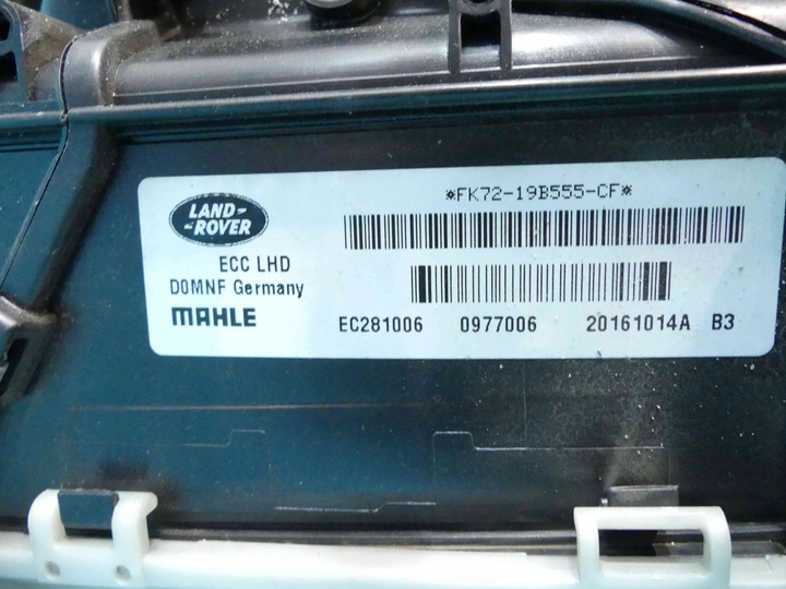 фото №8, Отопитель корпус discovery sport l550 eu