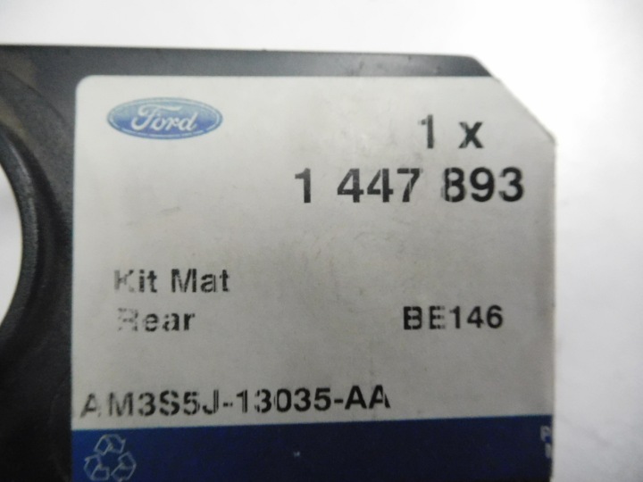 фото №6, Коврики резиновые зад ford ka 98-03 1447893