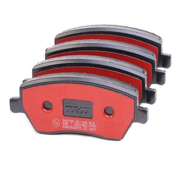 фото №15, Гальмівні колодки ham. nissan p. micra/note 1,0-1,6 03-12 dtec cotec trw gdb3332dte