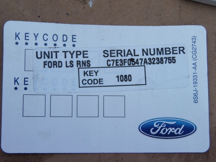 фото №12, Радіо навігація код пошкоджені 9m5t18k931da ford focus mk2 рестайлінг 1.6 tdci hb