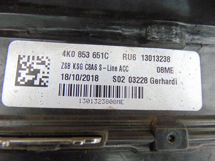 фото №16, Решітка решітка радіатора audi a6 c8 4k0853651 оригінал
