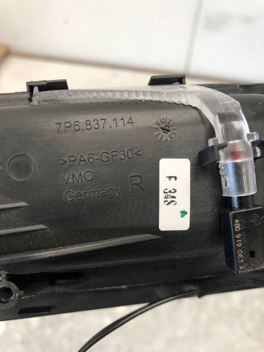 фото №7, Ручка dekor правые перед vw touareg 7p6837114