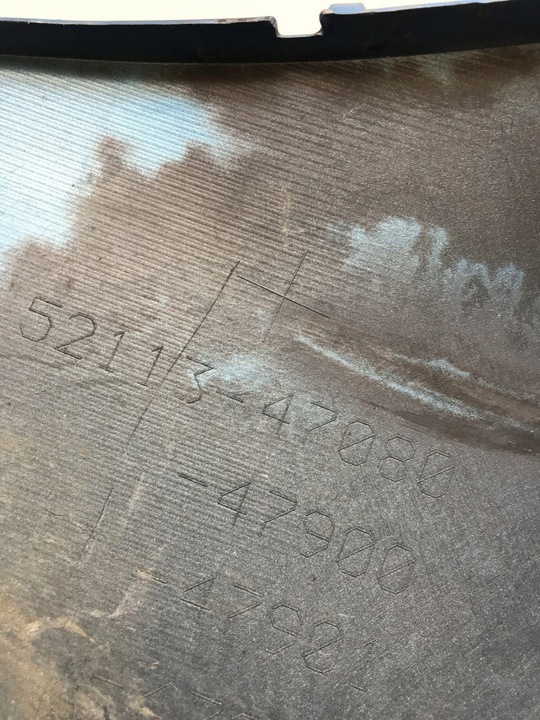 фото №9, Toyota prius prime бампер уголок правые перед 52113-47080