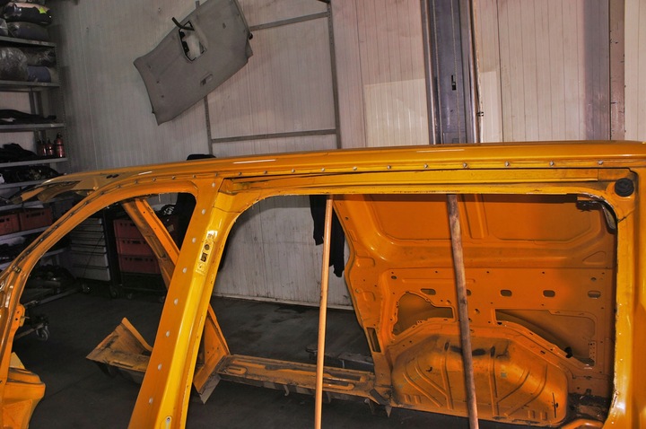 фото №6, Oc045 ford transit custom порог стойка b левый середина