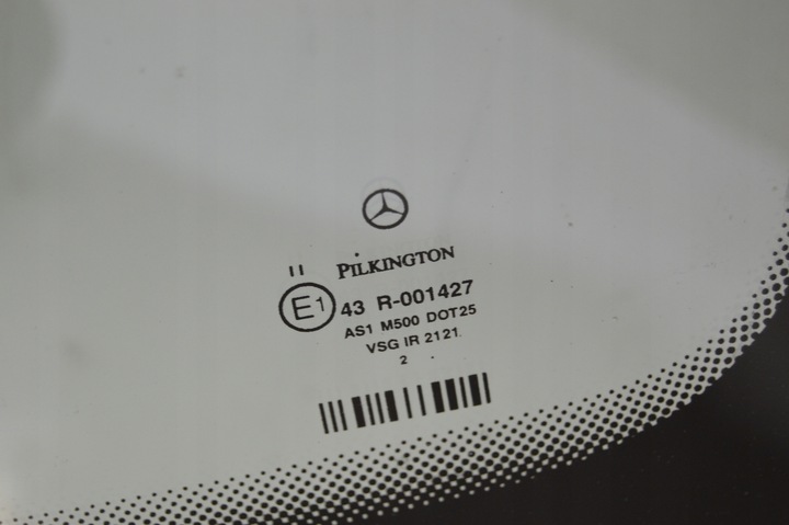 фото №6, Стекло лобовое оригинал mercedes c215 w215 cl500 2002r 2156701601 датчик