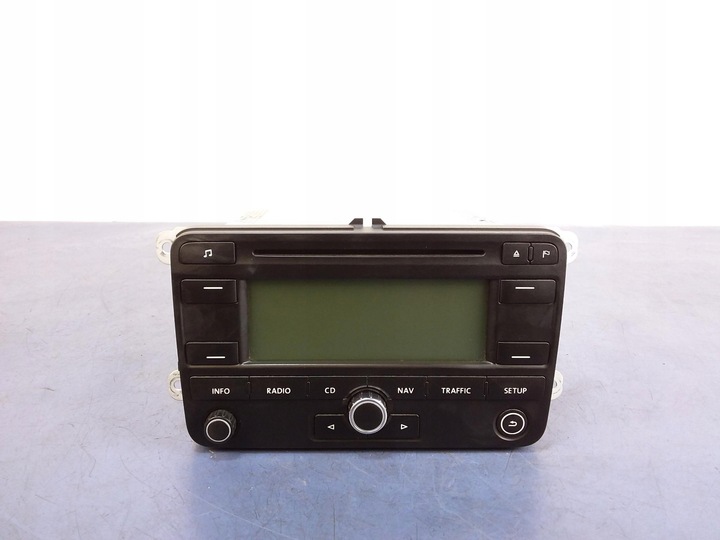 фото №1, Vw touran i радіо радіопрогравач cd 1k0035191e