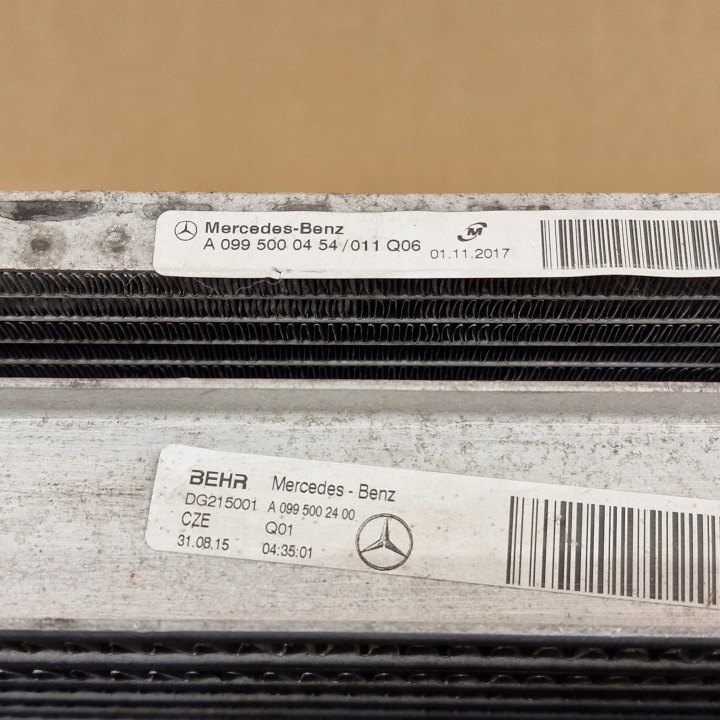 фото №12, Комплект радиатор вентилятор mercedes w205 s205 180d 200d 1.6cdi bluetec