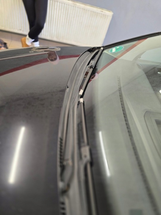 фото №15, Панель под лобовым стеклом отражатель воды vw polo 9n fl рестайлинг 2001-2009 6q1819415b