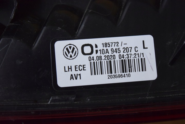 фото №6, Vw id3 id.3 лампа задня ліва 10a945207c