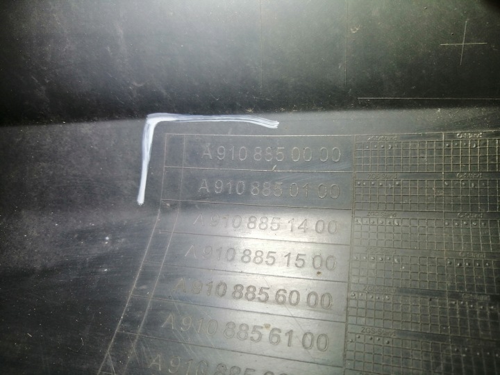 фото №12, Mercedes sprinter w910 бампер перед a9108850000
