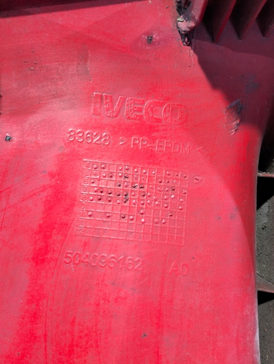 фото №11, Обтекатель уголок кабины iveco stralis iii 2007r правое 504096162