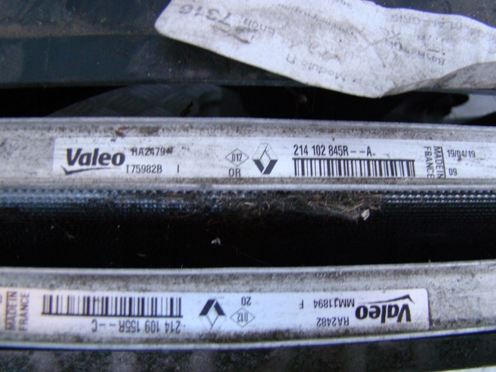 фото №12, Renault megane iv 1.5 блакитний dci pas переднє kpl радіатор впуск ролета 2019r