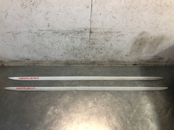 фото №1, Планка планки пороговые a4 b8 рестайлинг s line ls9r комплект