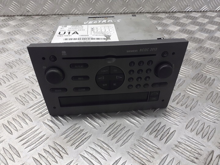 фото №1, Радио заводские opel vectra c 13138250