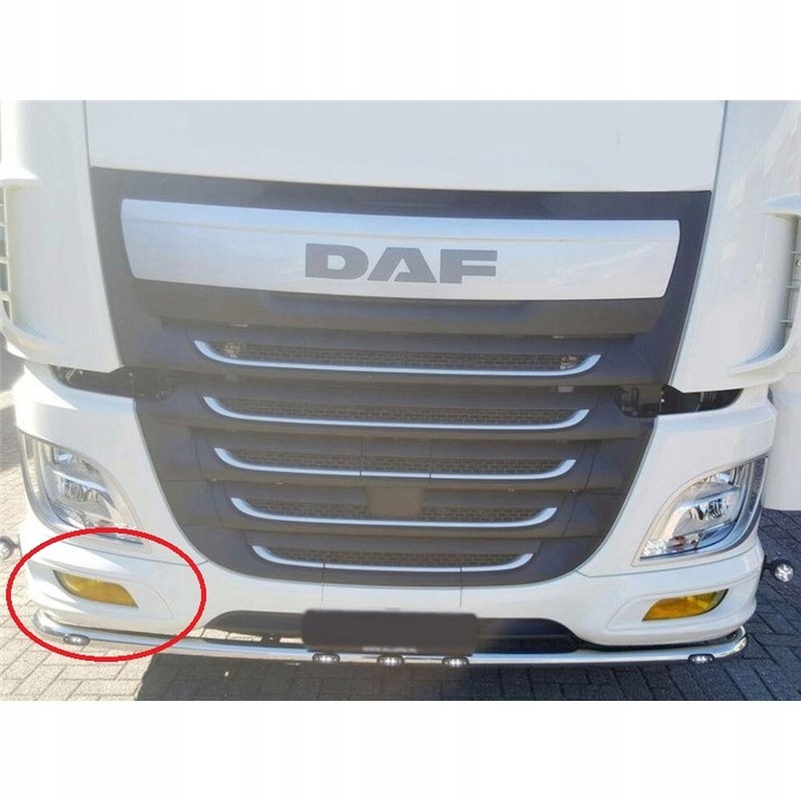 фото №3, Рамка заглушка захист галоген daf xf 106 права