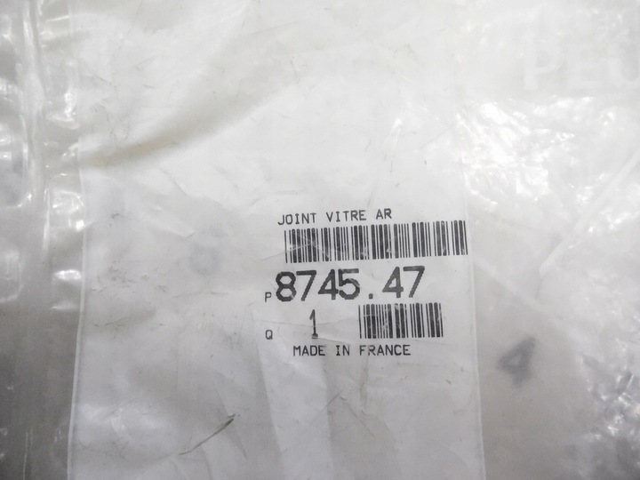 фото №6, Прокладка задней стёкла peugeot 106 оригинальный номер 8745.47