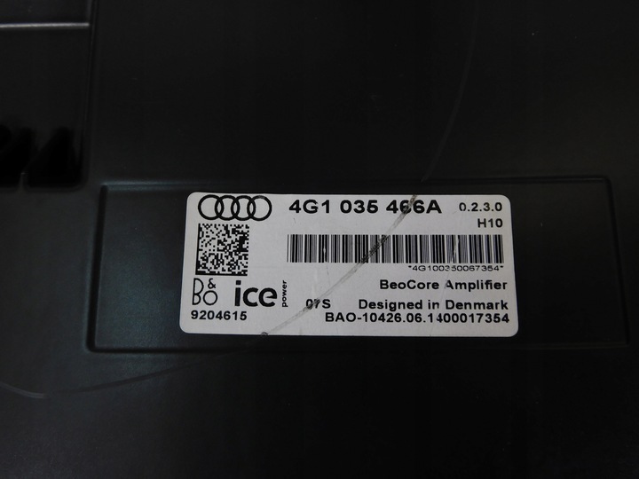 фото №15, Озвучивание bang olufsen audi a6 c7 4g рестайлинг универсал 4g1035466a