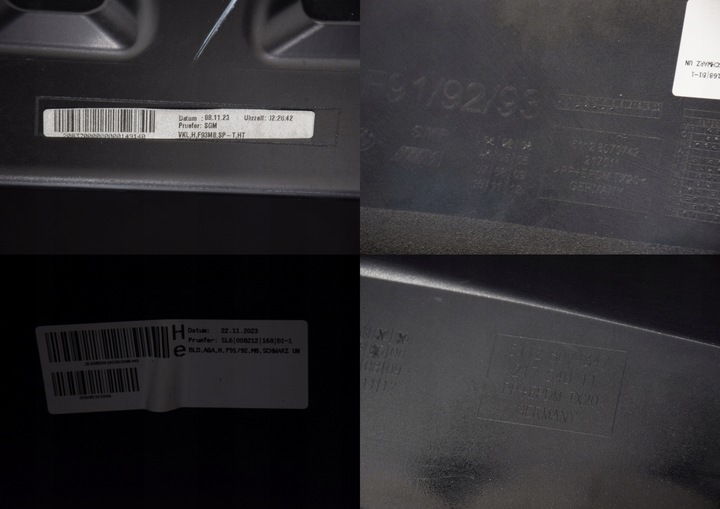 фото №16, Bmw m8 f93 бампер зад 6 pdc чёрный sapphire 475