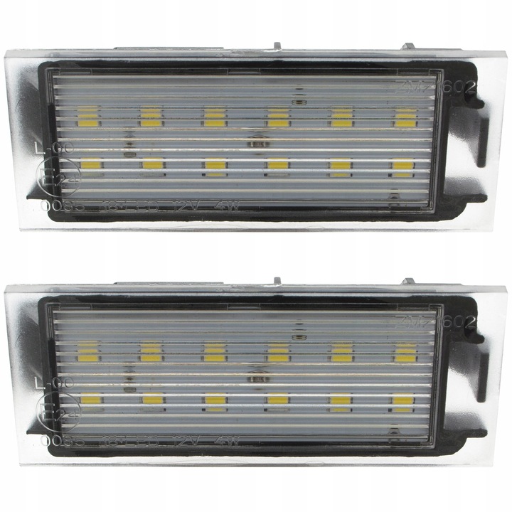 фото №1, Renault megane ii 2 laguna 3 iii підсвітка номерного знака реєстраційний led