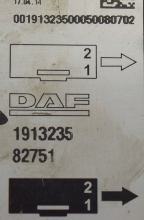 фото №3, Коробка предохранителей реле daf xf cf 106