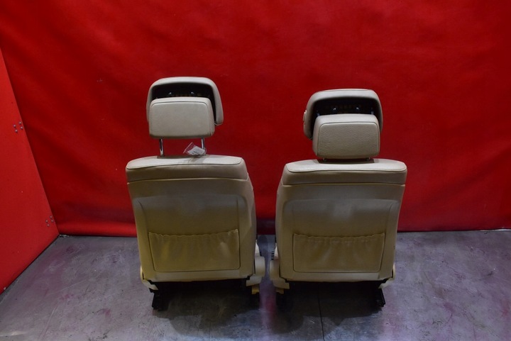 фото №16, Сиденье сиденья комплект боковина обшивки кожаные eu bmw e61 рестайлинг 07-10