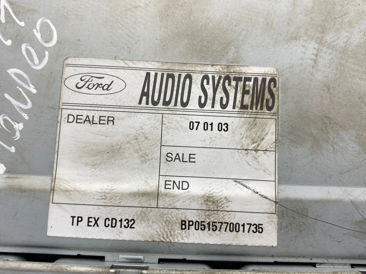 фото №7, Ford mondeo mk iii 2000cm3 2007 радиоприёмники хэтчбек 5s7t18k931bc