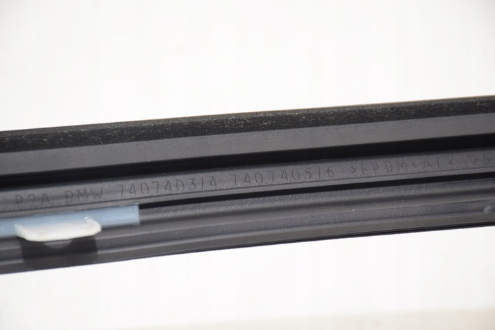 фото №9, Bmw 3' g21 планка рамка верхняя прокладка дверь левая зад alu сатин