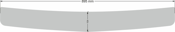 фото №9, Планка na бампер mercedes kl b w245 2005-2008
