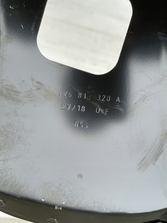 фото №9, Fabia iii pas зад стіна панель кріплення фар новий 6v6813301