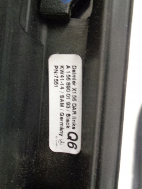 фото №9, Mercedes gla w156 рейлінг рейлінги дахові комплект