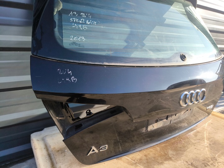 фото №12, Крышка зад задняя audi a3 8v4 sportback ly9b оригинал !!!