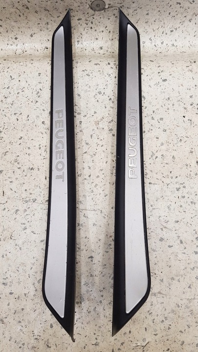 фото №1, Накладка захист планка порога зад пара peugeot 607