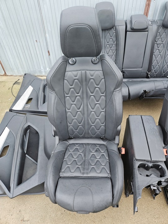 фото №6, Peugeot 3008 ii рестайлинг gt комплект сидений сиденья кожа стёганая идеальное состояние