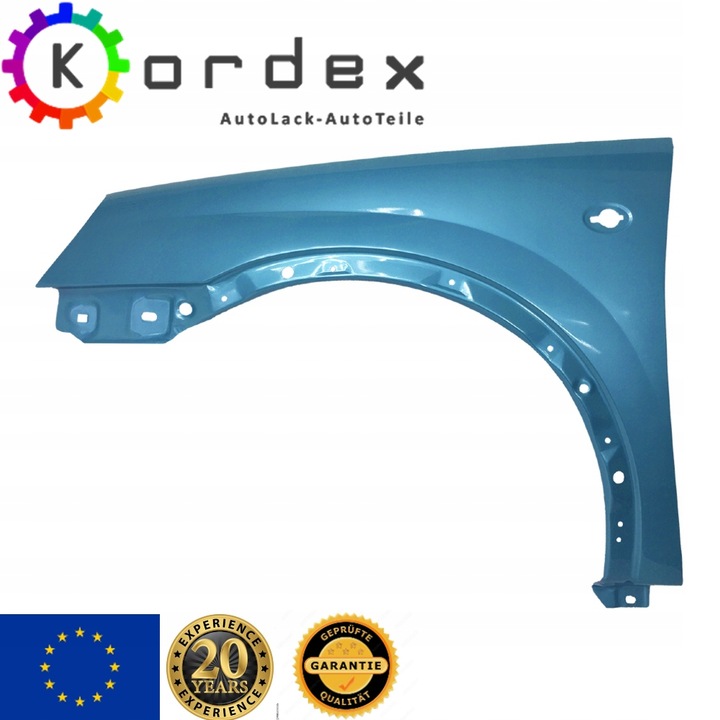 фото №1, Крыло opel corsa c хэтчбек цвет z20n 00-10 левый перед