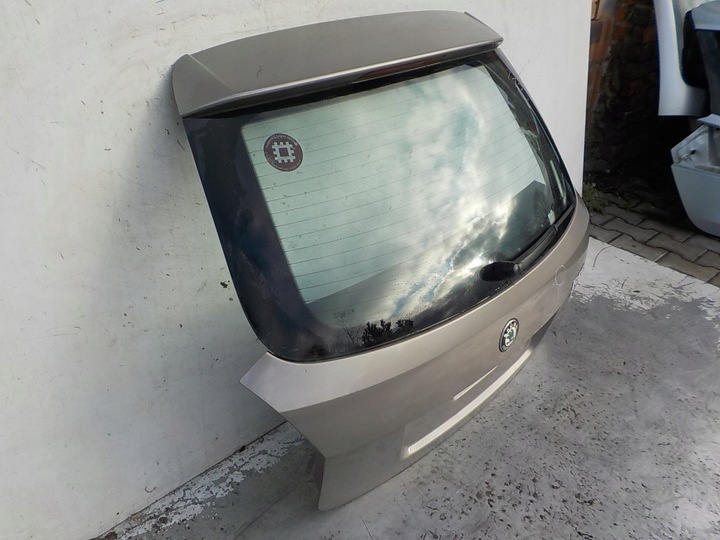 фото №12, 113 103 skoda fabia ii универсал рестайлинг крышка зад задняя