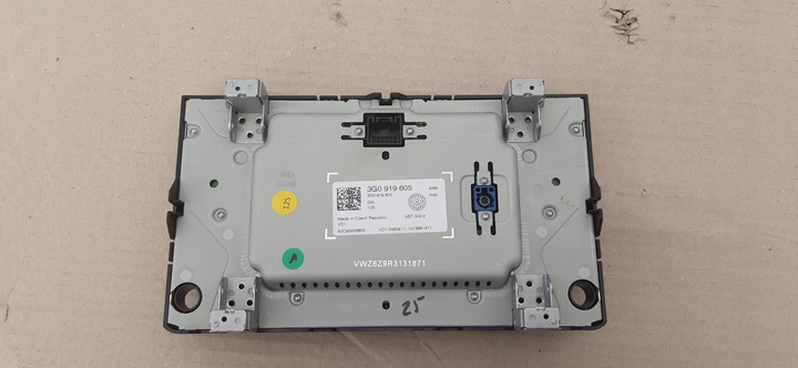 фото №5, Дисплей ,екран 3g0919605 vw golf vii tdi