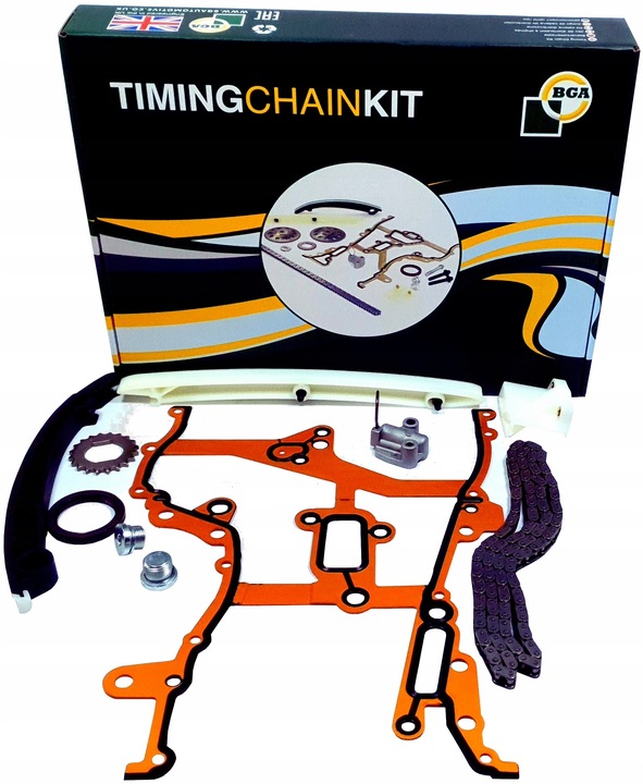 фото №1, Bga набор цепи распределительный вал полный kit chevrolet opel 1.2 1.4 1.4 turbo