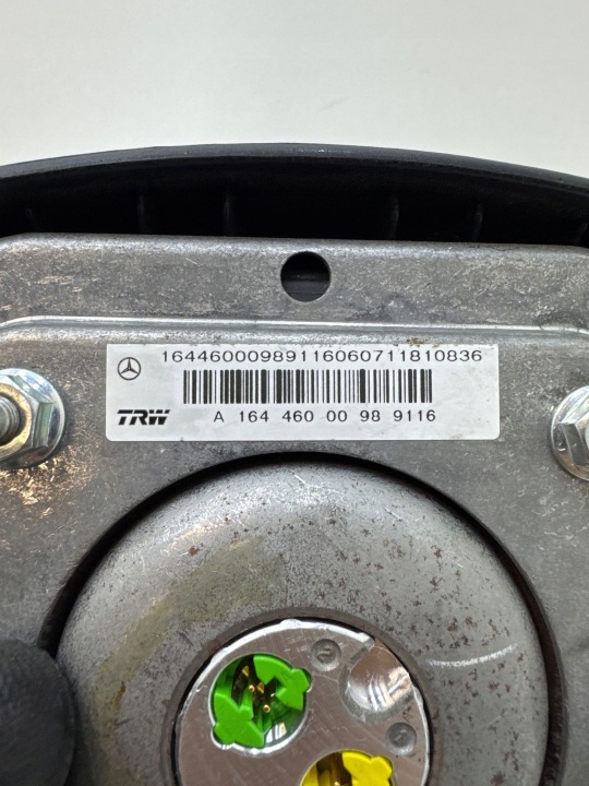 фото №6, Mercedes-benz ml w164 2006 повітряна подушка подушка  кермо