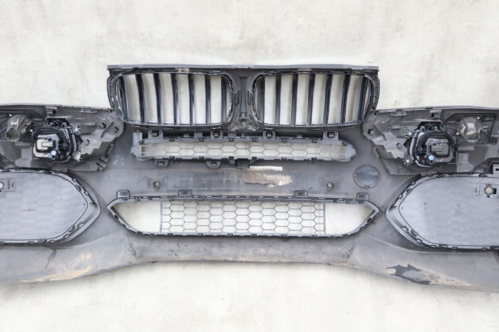 фото №10, Бампер bmw x5 f15 протитуманні фари led na pdc камера 360 na розпилювачі m набір