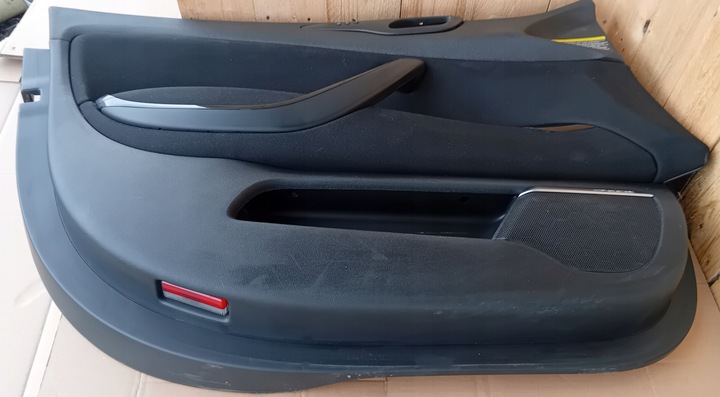 фото №11, Боковина оббивка двері лівий перед чорний матеріал hifi citroen c5 iii x7 eu