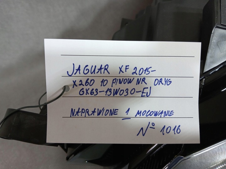 фото №10, Jaguar xf ii 15- фара передняя передняя левая ксенон оригинал
