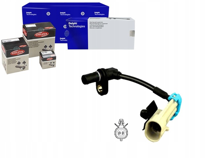 фото №1, Датчик abs chevrolet перед captiva 06- delphi ham