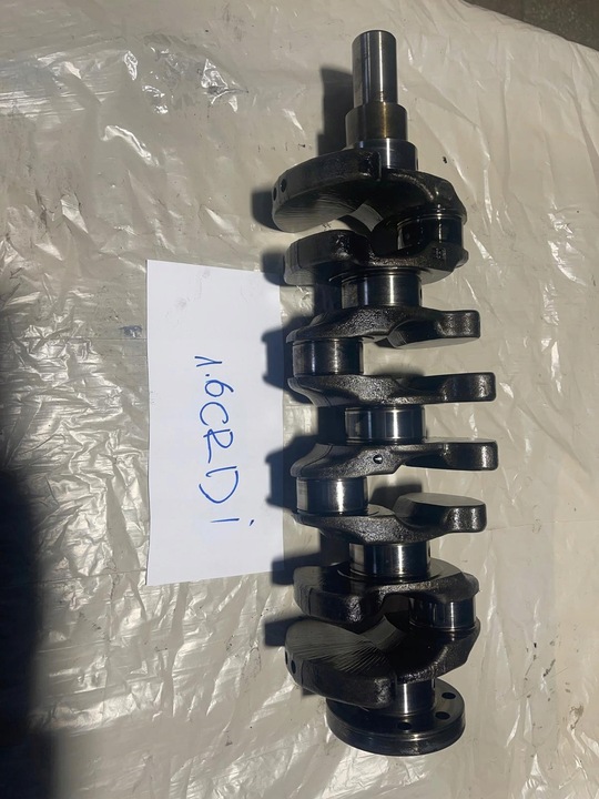 фото №4, Wał коленчатый hyundai kia 1.6 crdi d4fb 116km ceed